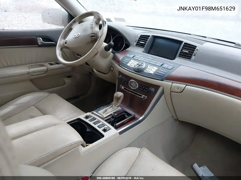 JNKAY01F98M651629 2008 Infiniti M35X