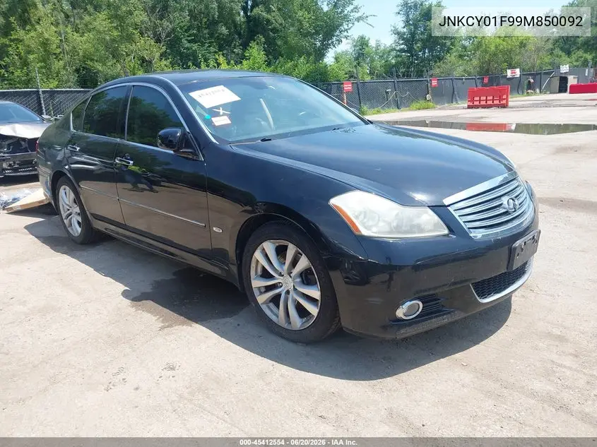 2009 Infiniti M35X VIN: JNKCY01F99M850092 Lot: 45412554