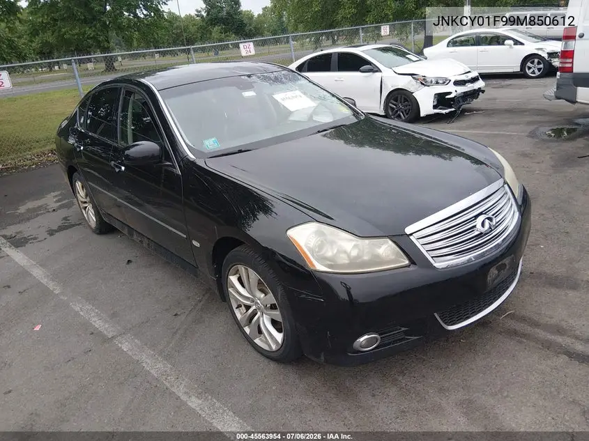 2009 Infiniti M35X VIN: JNKCY01F99M850612 Lot: 45563954