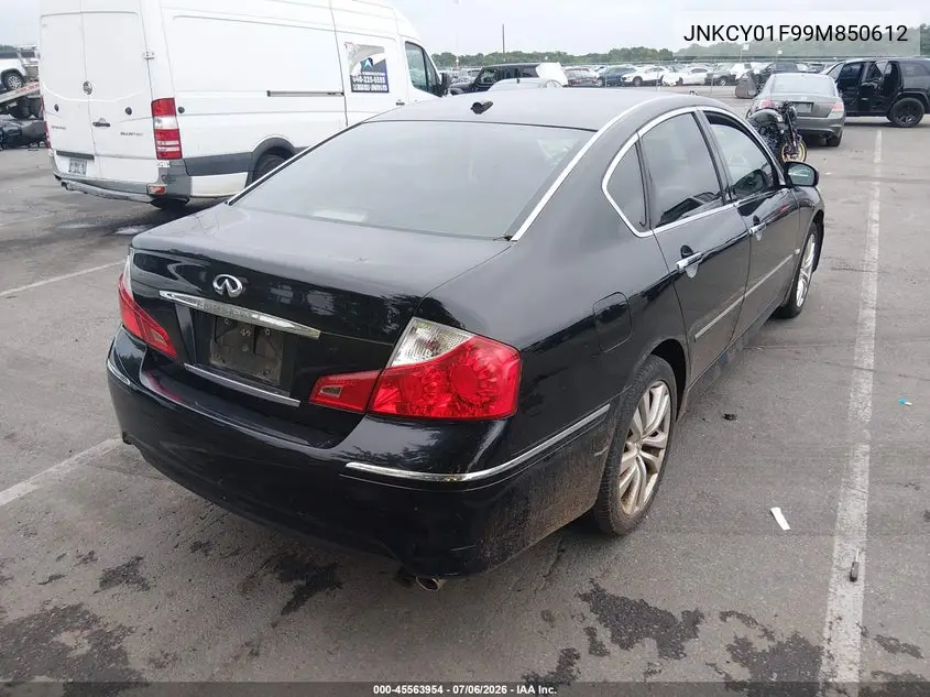 2009 Infiniti M35X VIN: JNKCY01F99M850612 Lot: 45563954