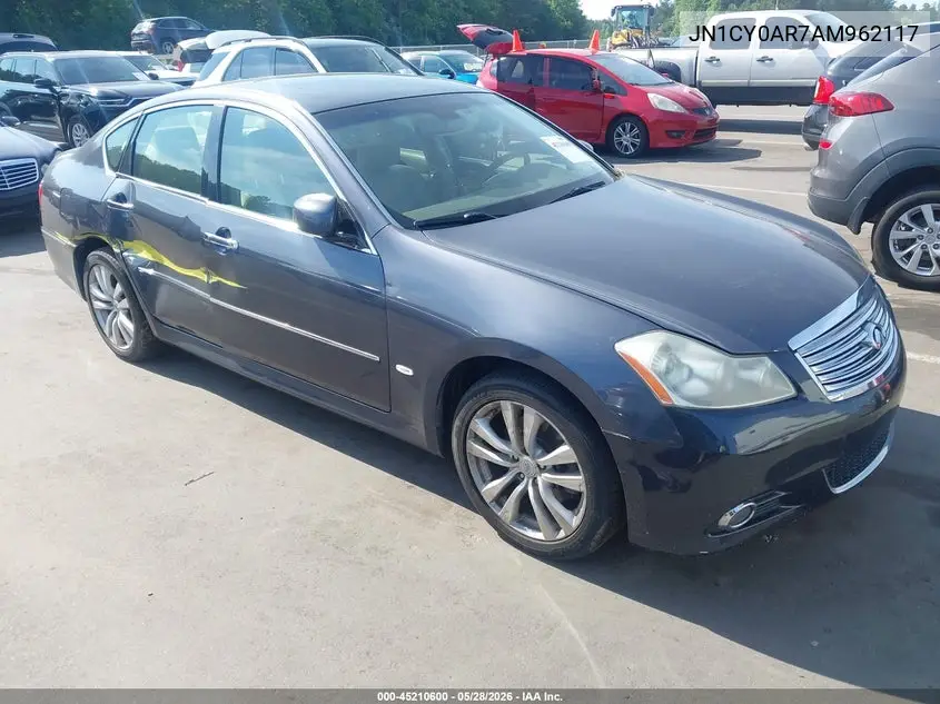 2010 Infiniti M35X VIN: JN1CY0AR7AM962117 Lot: 45210600
