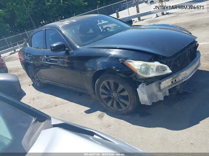 2011 Infiniti M37X VIN: JN1BY1AR9BM376571 Lot: 45287126