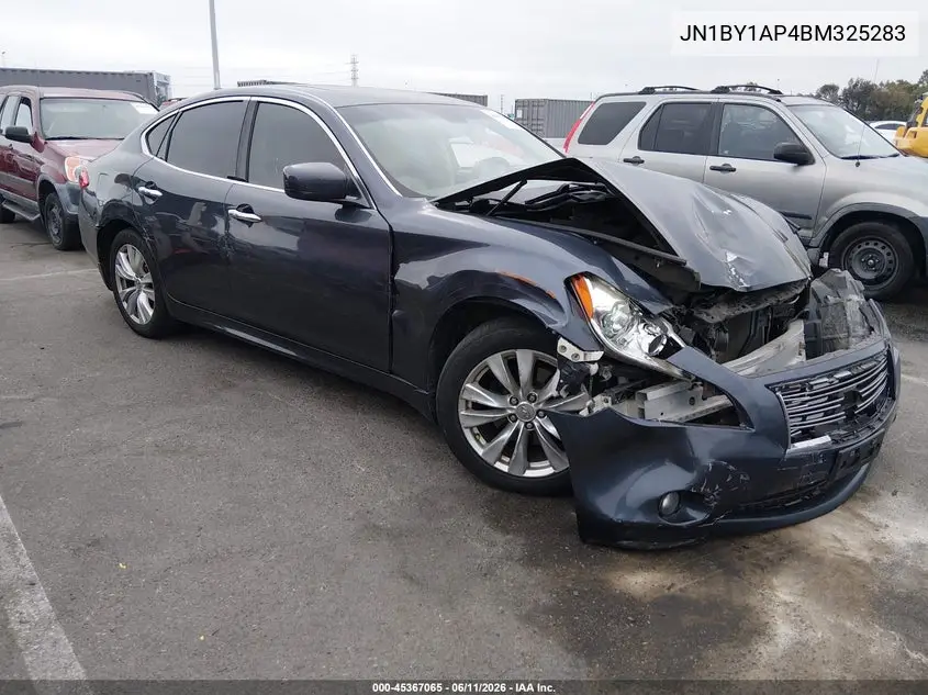 2011 Infiniti M37 VIN: JN1BY1AP4BM325283 Lot: 45367065