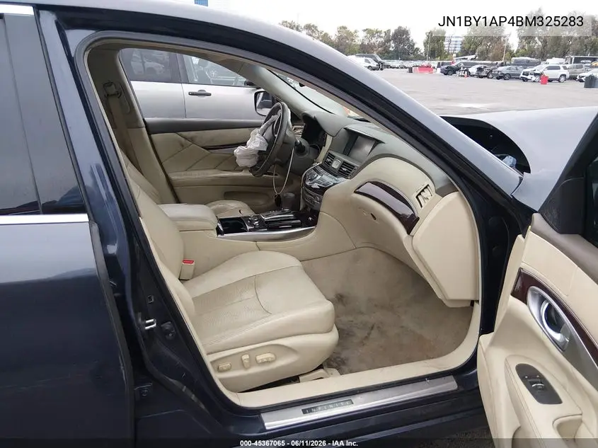 2011 Infiniti M37 VIN: JN1BY1AP4BM325283 Lot: 45367065