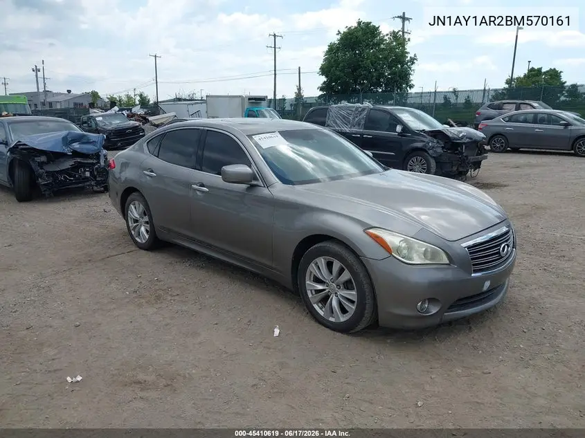 2011 Infiniti M56X VIN: JN1AY1AR2BM570161 Lot: 45410619
