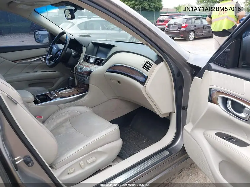 2011 Infiniti M56X VIN: JN1AY1AR2BM570161 Lot: 45410619