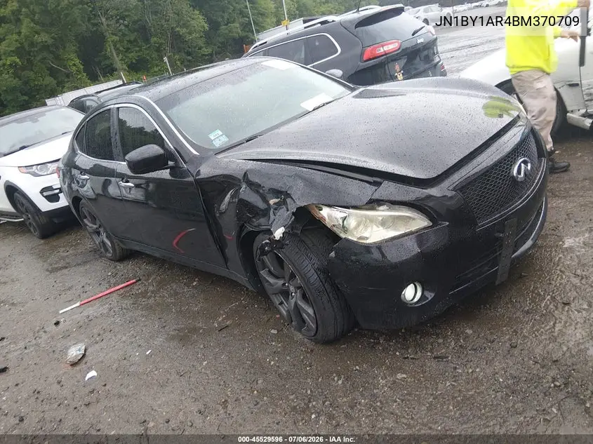 2011 Infiniti M37X VIN: JN1BY1AR4BM370709 Lot: 45529596