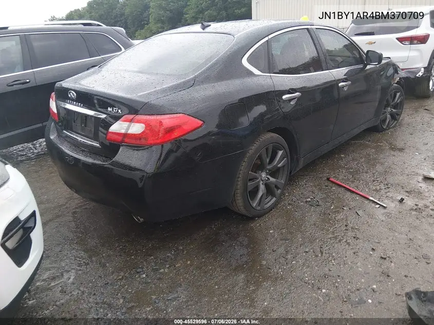 2011 Infiniti M37X VIN: JN1BY1AR4BM370709 Lot: 45529596
