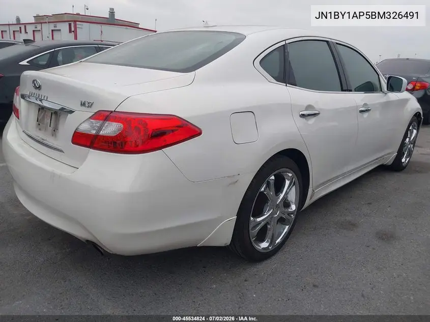2011 Infiniti M37 VIN: JN1BY1AP5BM326491 Lot: 45534824