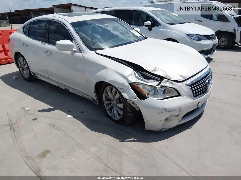 2011 Infiniti M37 VIN: JN1BY1AP2BM325637 Lot: 45547257