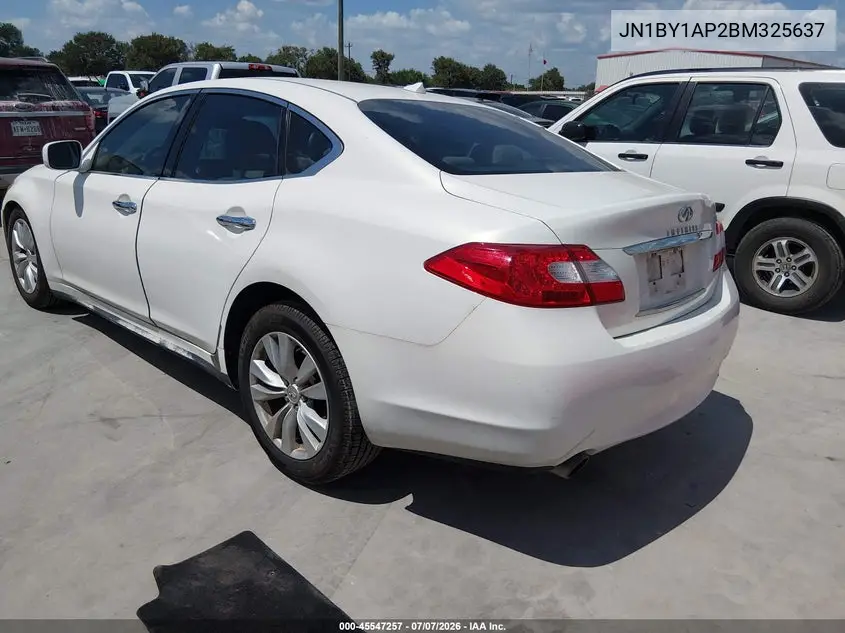 2011 Infiniti M37 VIN: JN1BY1AP2BM325637 Lot: 45547257