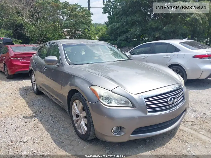 2011 Infiniti M37 VIN: JN1BY1AP7BM325424 Lot: 45548434