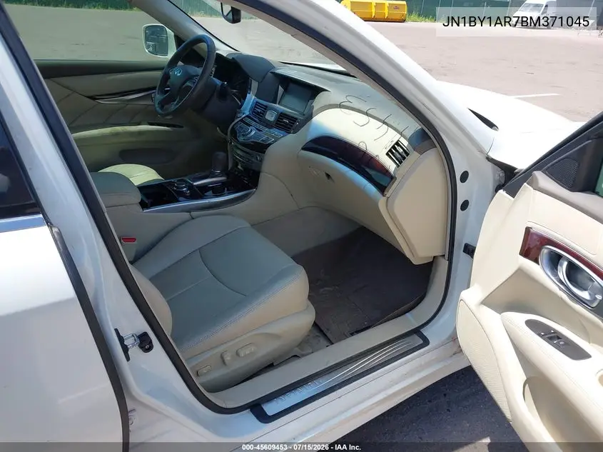 2011 Infiniti M37X VIN: JN1BY1AR7BM371045 Lot: 45609453