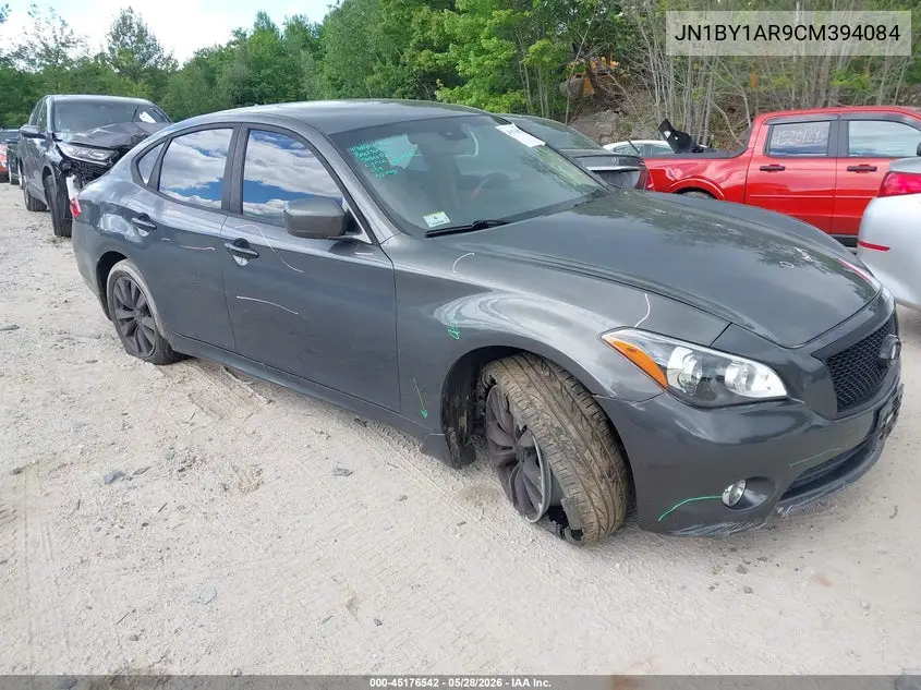 2012 Infiniti M37X VIN: JN1BY1AR9CM394084 Lot: 45176542