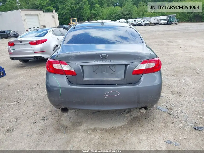 2012 Infiniti M37X VIN: JN1BY1AR9CM394084 Lot: 45176542