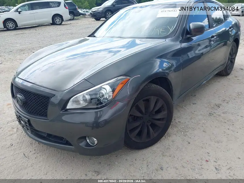 2012 Infiniti M37X VIN: JN1BY1AR9CM394084 Lot: 45176542