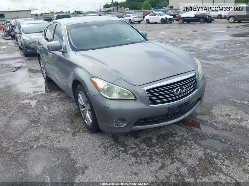 2012 Infiniti M37 VIN: JN1BY1AP0CM331082 Lot: 45230353