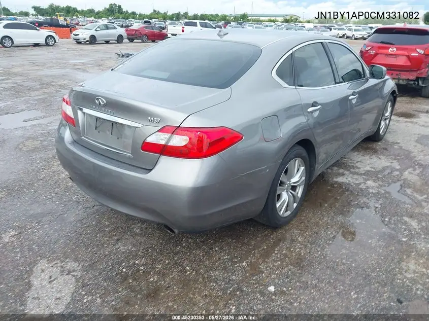 2012 Infiniti M37 VIN: JN1BY1AP0CM331082 Lot: 45230353