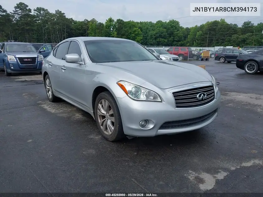 2012 Infiniti M37X VIN: JN1BY1AR8CM394173 Lot: 45255980