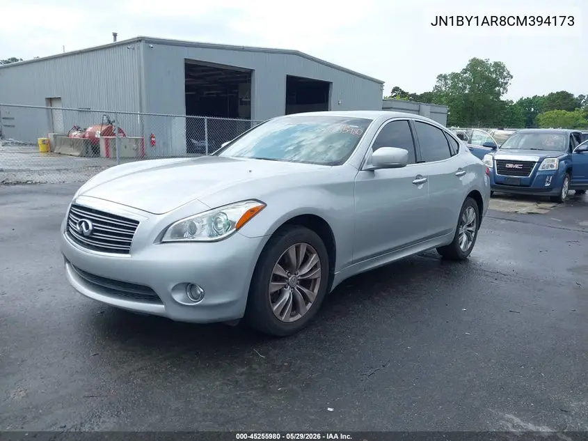 2012 Infiniti M37X VIN: JN1BY1AR8CM394173 Lot: 45255980
