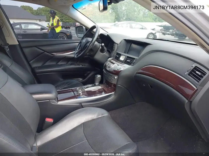 2012 Infiniti M37X VIN: JN1BY1AR8CM394173 Lot: 45255980