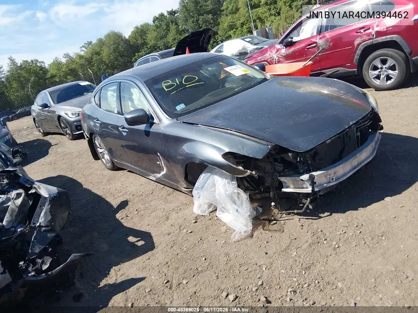 2012 Infiniti M37X VIN: JN1BY1AR4CM394462 Lot: 45369025
