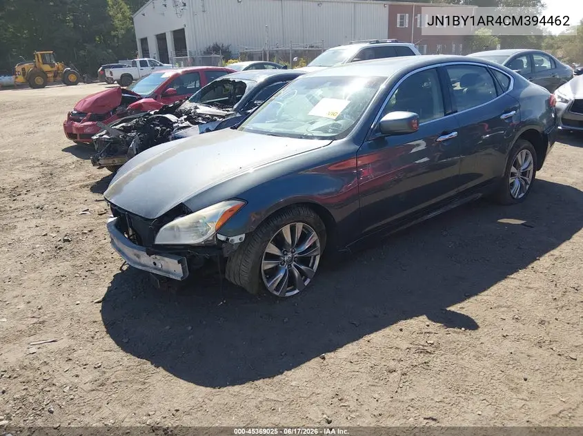 2012 Infiniti M37X VIN: JN1BY1AR4CM394462 Lot: 45369025