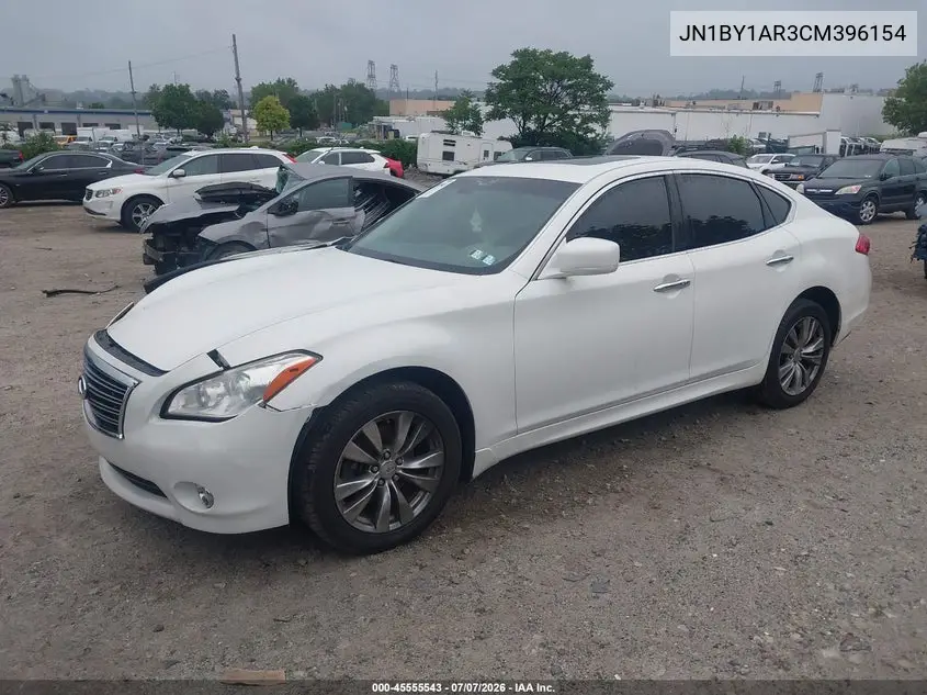2012 Infiniti M37X VIN: JN1BY1AR3CM396154 Lot: 45555543