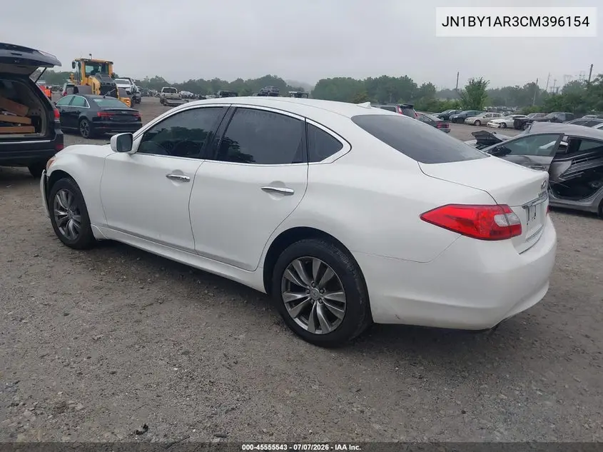 2012 Infiniti M37X VIN: JN1BY1AR3CM396154 Lot: 45555543