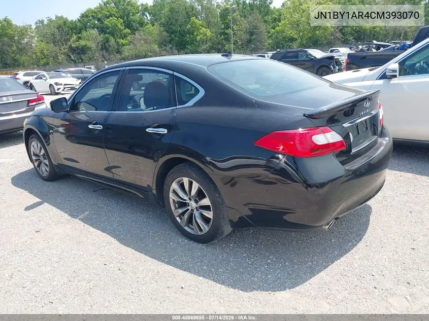 2012 Infiniti M37X VIN: JN1BY1AR4CM393070 Lot: 45568655