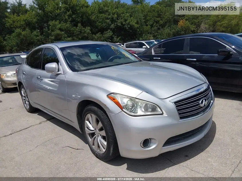 2012 Infiniti M37X VIN: JN1BY1AR0CM395155 Lot: 45590309