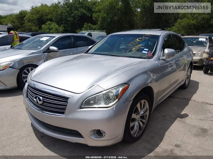 2012 Infiniti M37X VIN: JN1BY1AR0CM395155 Lot: 45590309
