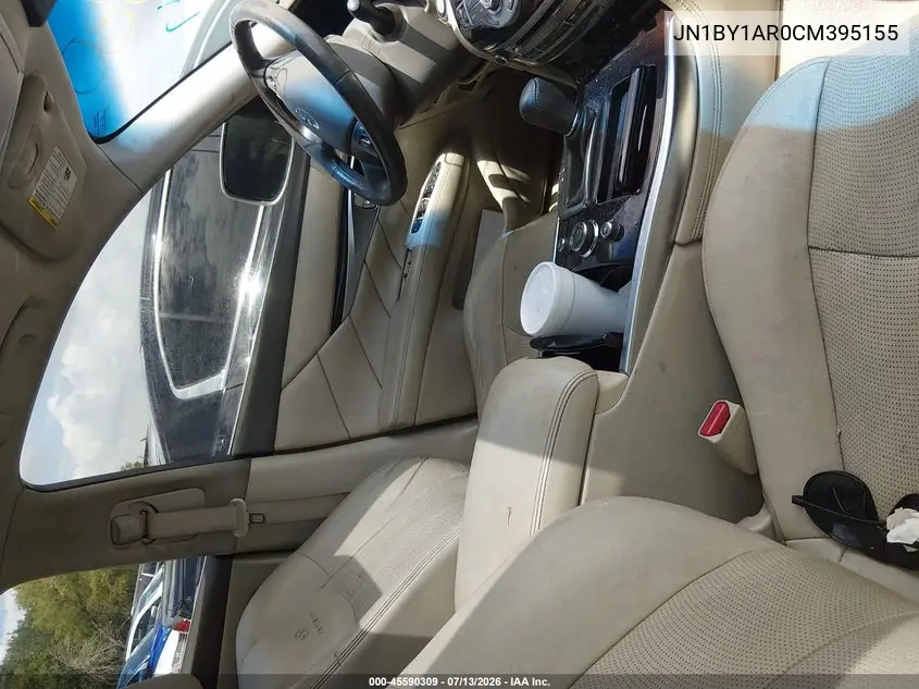 2012 Infiniti M37X VIN: JN1BY1AR0CM395155 Lot: 45590309