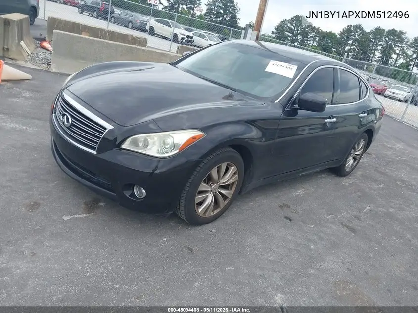 2013 Infiniti M37 VIN: JN1BY1APXDM512496 Lot: 45094408