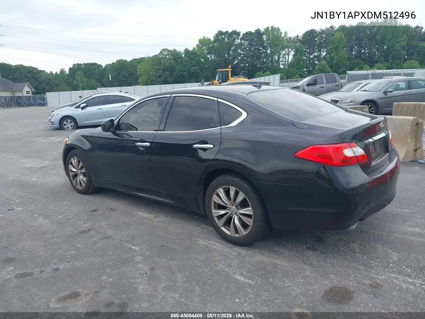 2013 Infiniti M37 VIN: JN1BY1APXDM512496 Lot: 45094408