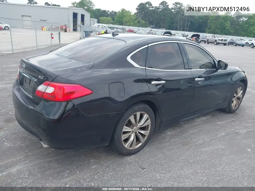 2013 Infiniti M37 VIN: JN1BY1APXDM512496 Lot: 45094408