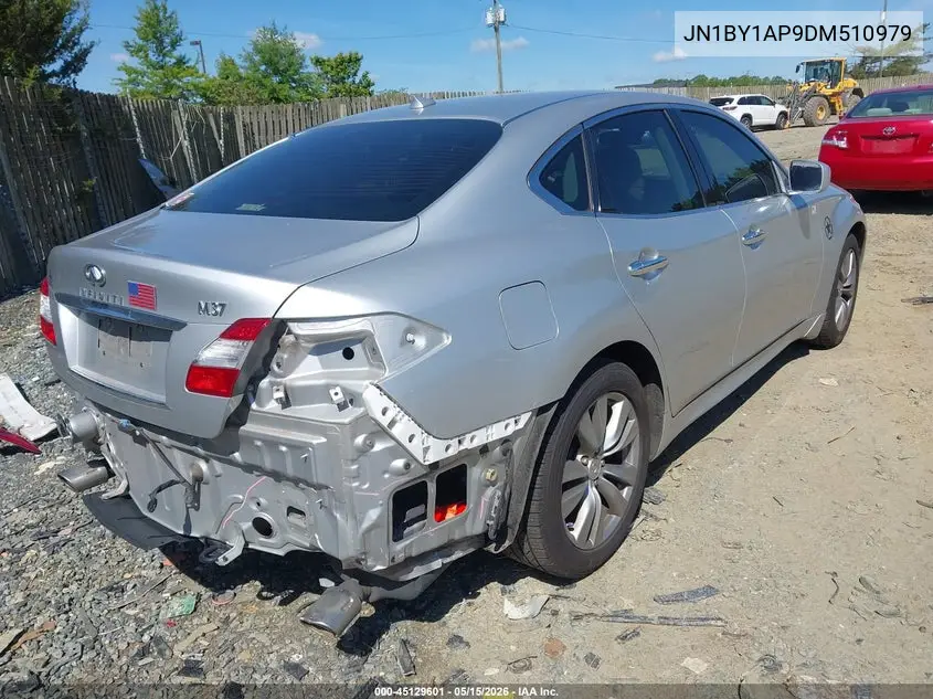 2013 Infiniti M37 VIN: JN1BY1AP9DM510979 Lot: 45129601