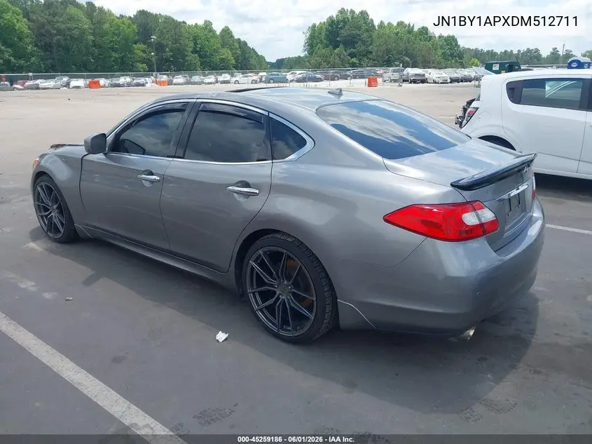 2013 Infiniti M37 VIN: JN1BY1APXDM512711 Lot: 45259186