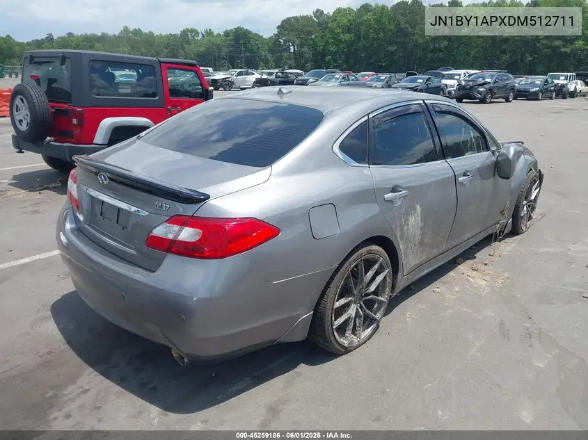 2013 Infiniti M37 VIN: JN1BY1APXDM512711 Lot: 45259186
