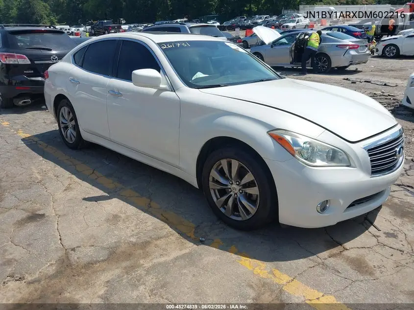 2013 Infiniti M37X VIN: JN1BY1ARXDM602216 Lot: 45274839