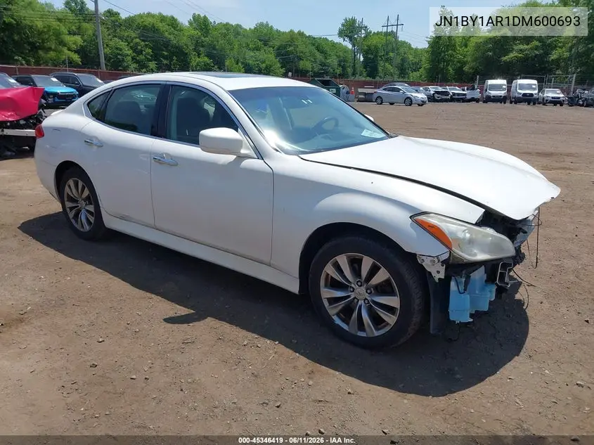 2013 Infiniti M37X VIN: JN1BY1AR1DM600693 Lot: 45346419