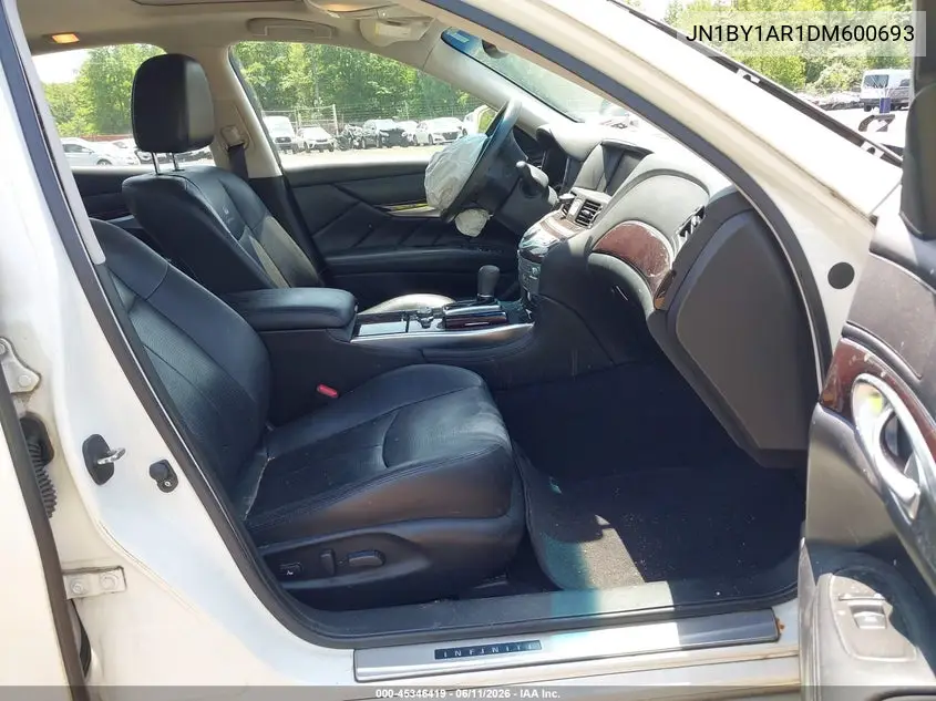 2013 Infiniti M37X VIN: JN1BY1AR1DM600693 Lot: 45346419