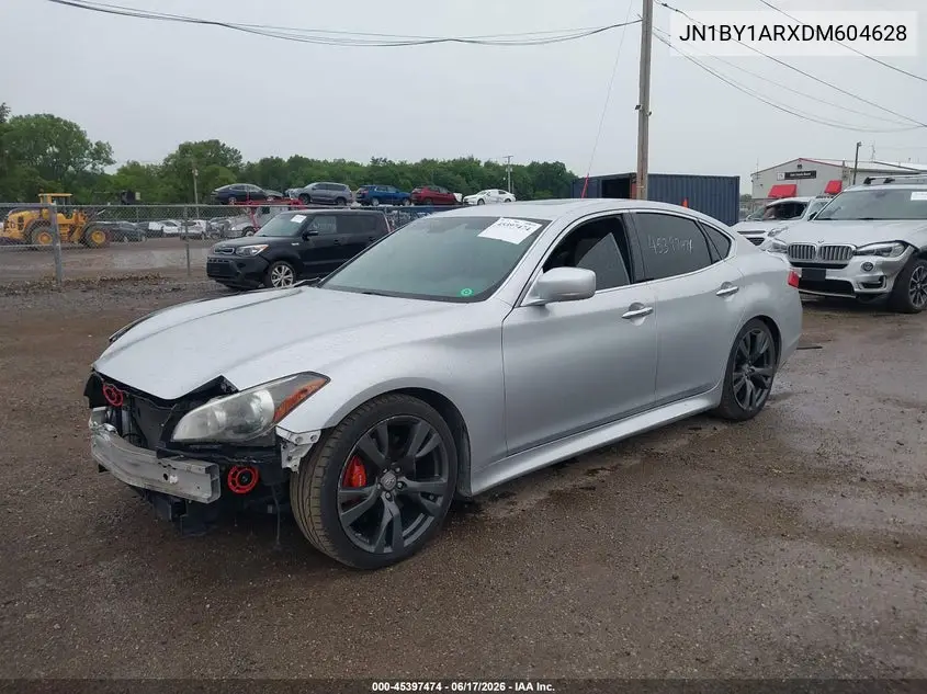 2013 Infiniti M37X VIN: JN1BY1ARXDM604628 Lot: 45397474