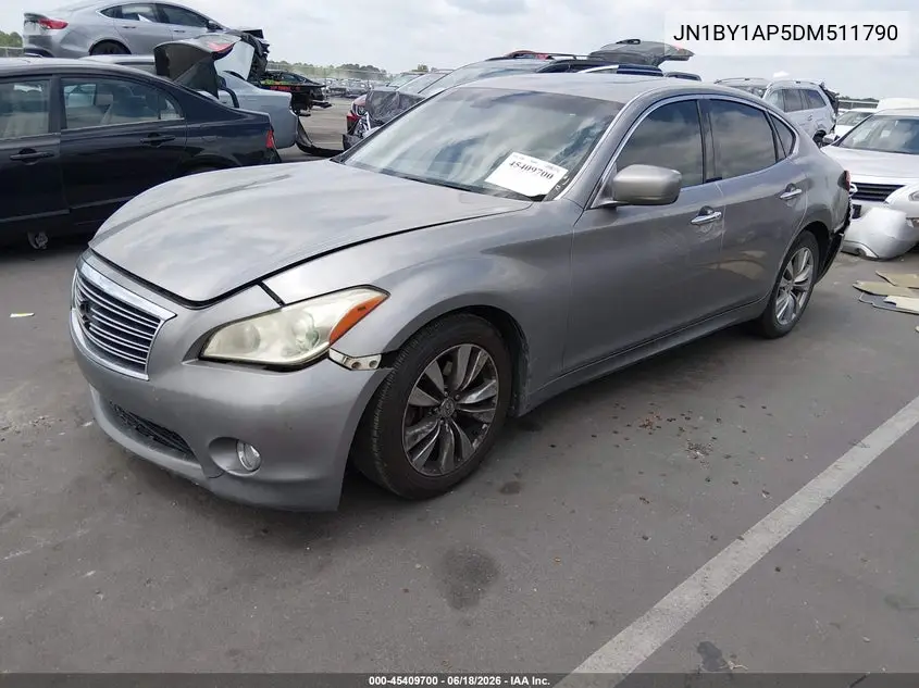 2013 Infiniti M37 VIN: JN1BY1AP5DM511790 Lot: 45409700