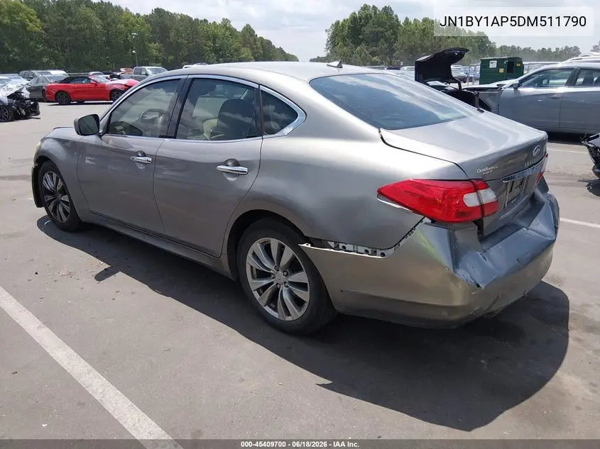 2013 Infiniti M37 VIN: JN1BY1AP5DM511790 Lot: 45409700