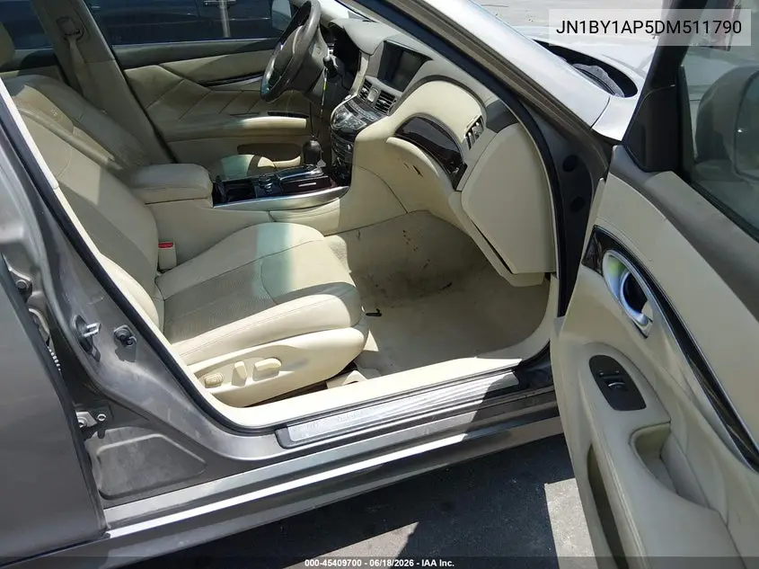 2013 Infiniti M37 VIN: JN1BY1AP5DM511790 Lot: 45409700
