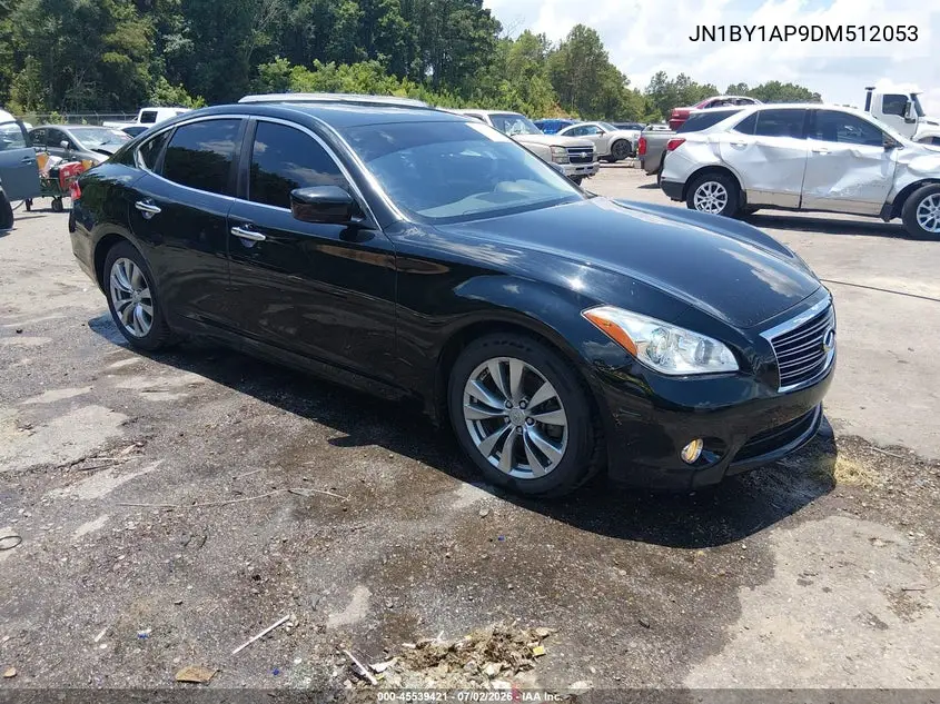 2013 Infiniti M37 VIN: JN1BY1AP9DM512053 Lot: 45539421