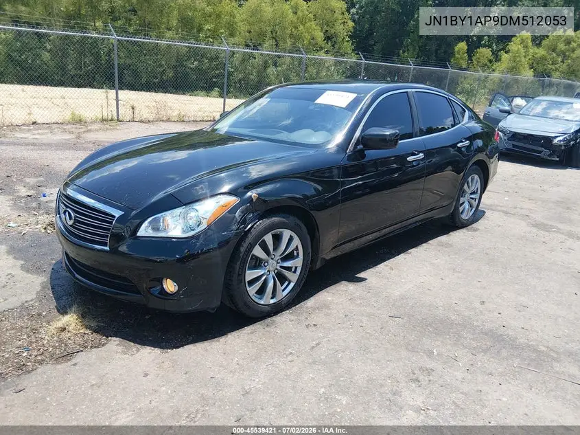 2013 Infiniti M37 VIN: JN1BY1AP9DM512053 Lot: 45539421