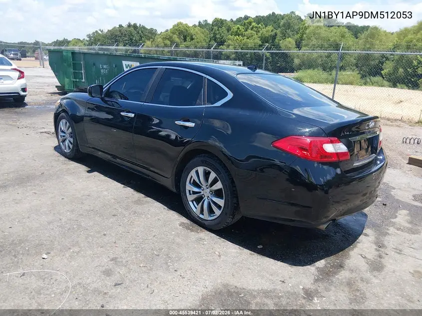 2013 Infiniti M37 VIN: JN1BY1AP9DM512053 Lot: 45539421