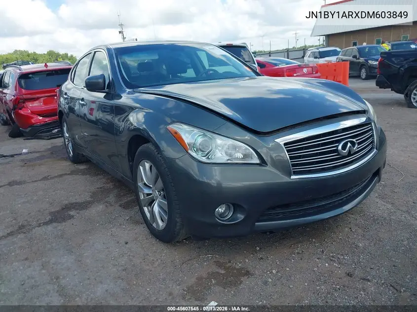 2013 Infiniti M37X VIN: JN1BY1ARXDM603849 Lot: 45607545